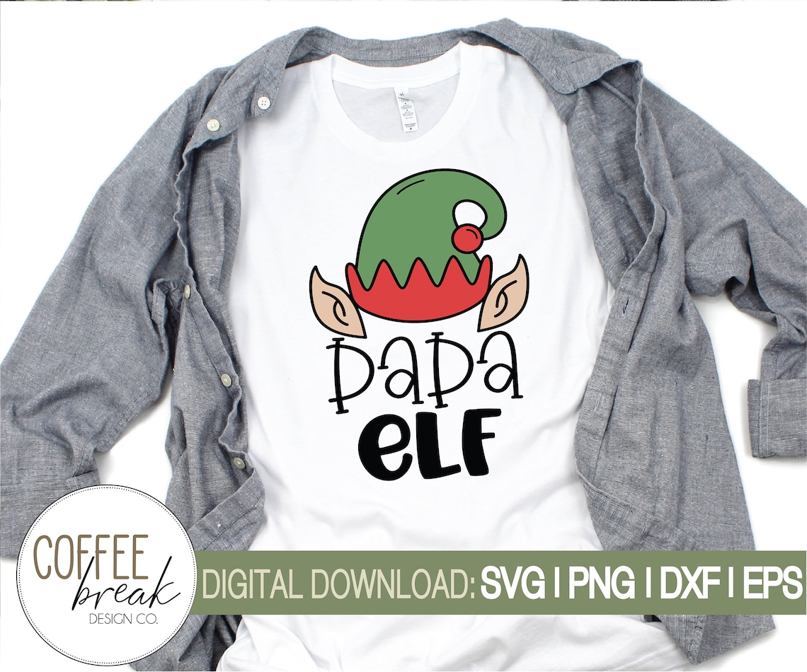 Family elf SVG bundle Mama elf Papa elf Brother elf | Etsy