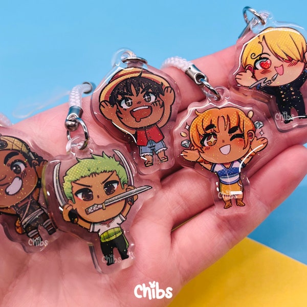 Single Piece Pirate Phone Charms