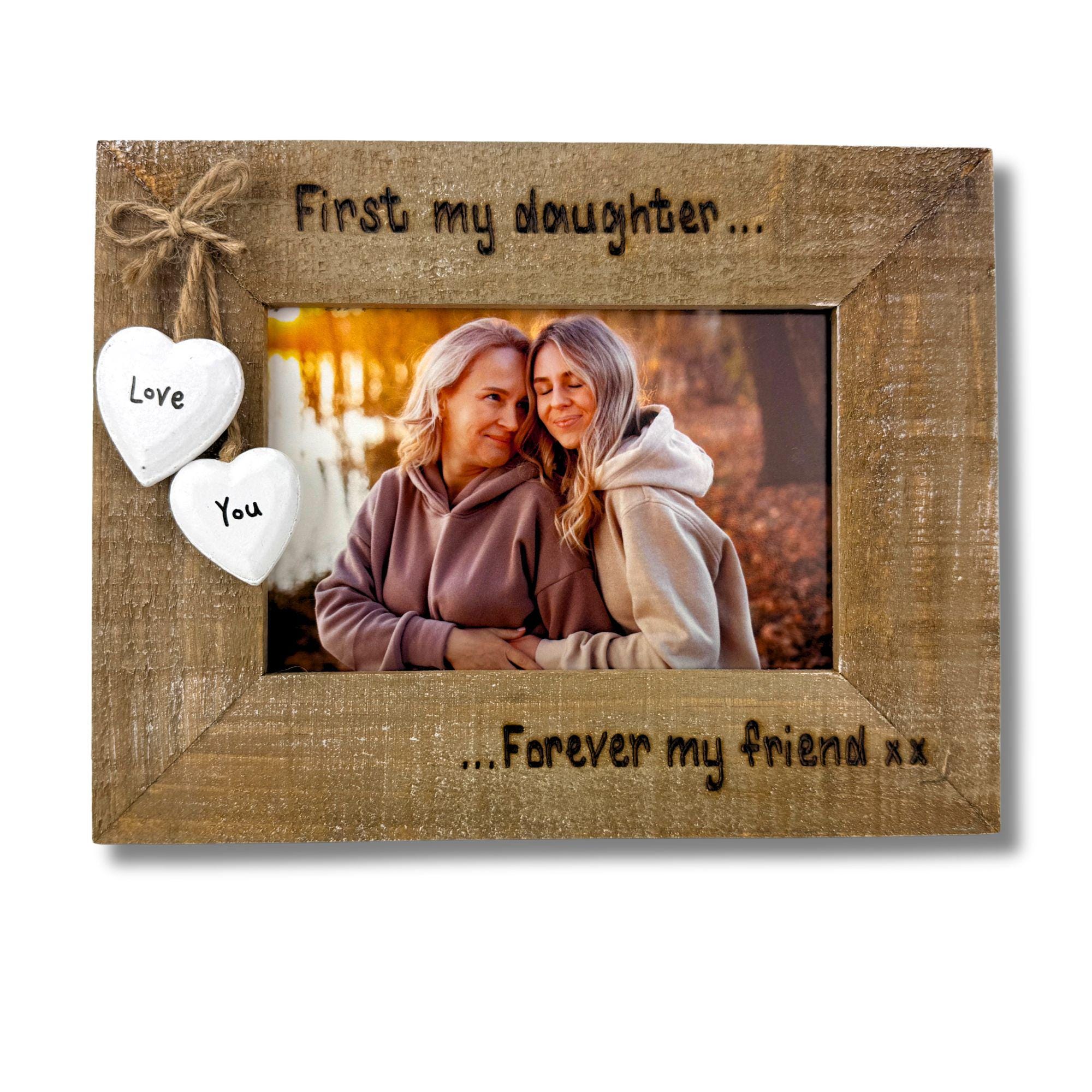 Daughter Photo Frame | Daughter Birthday Gift | Forever My Friend Quote ...