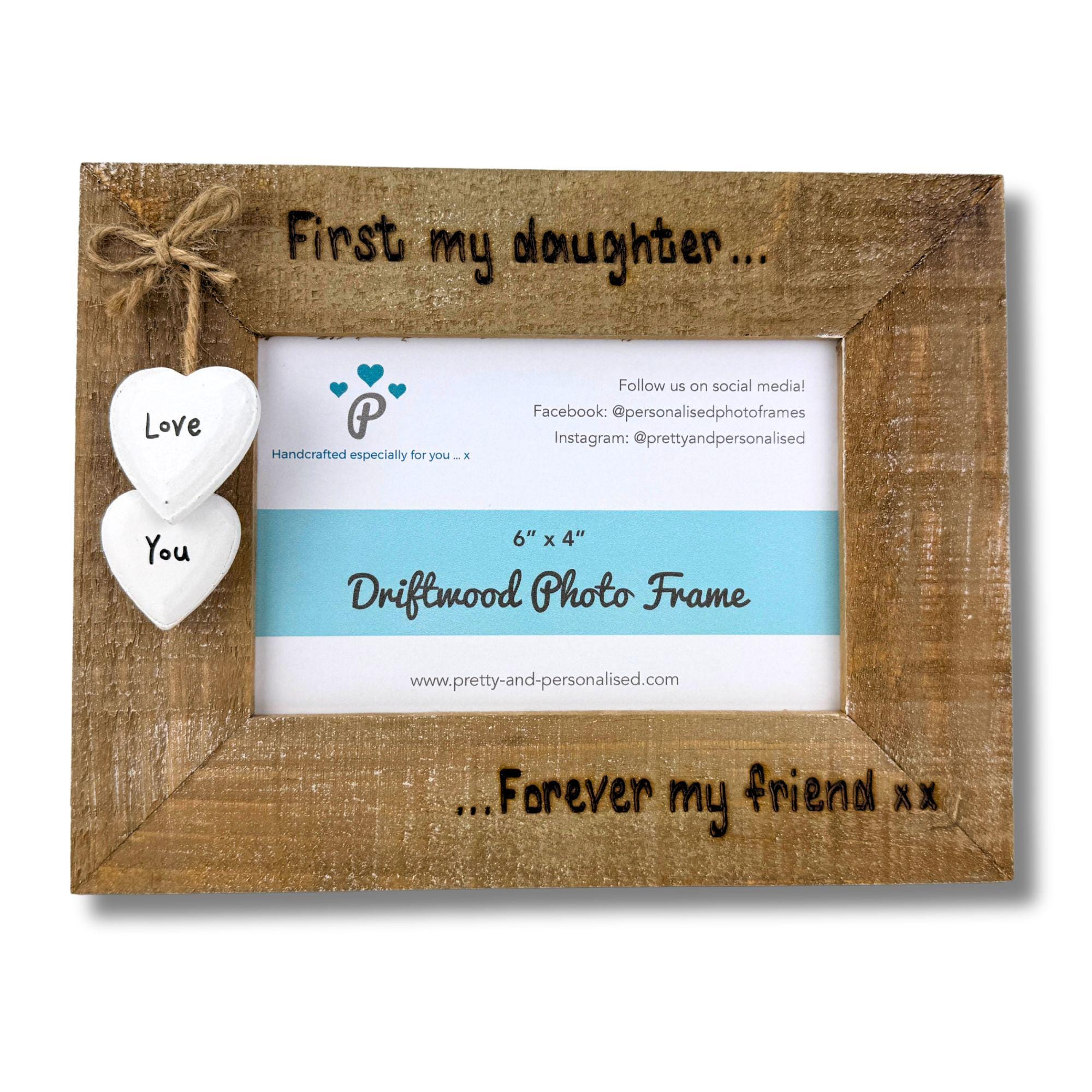 Daughter Photo Frame | Daughter Birthday Gift | Forever My Friend Quote ...