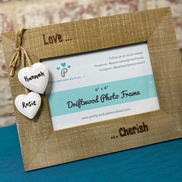 Cherish Photo Frame Etsy
