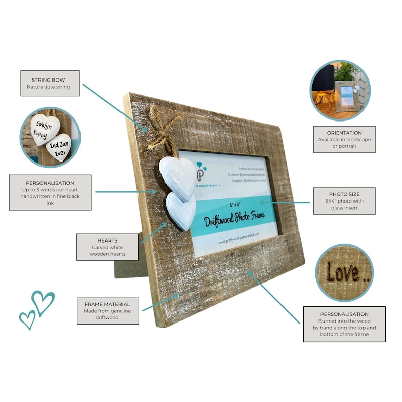Work Friend Gift / Retirement / Leaving | Coworker | Chance Made Us Colleagues, Fun And Laughter Made Us Friends | Personalised Wood Frame image 3
