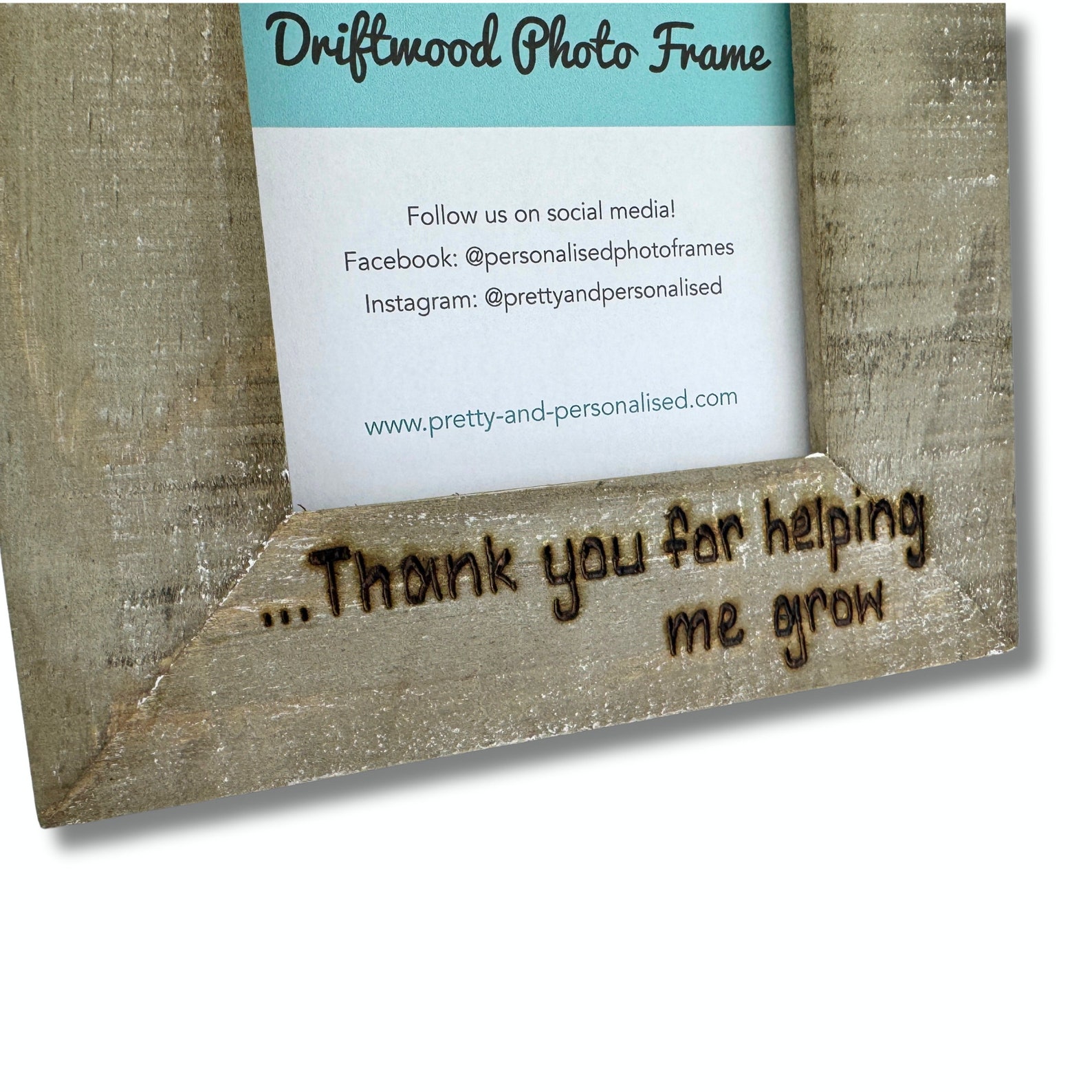 Thank You Teacher Photo Frame | End of Term Thank You | Personalised ...