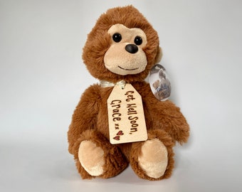 Sick Teddy Bear Cold Get Well Soon Sneeze Flu Tissue Stuffed Animal 12" WR17208 Sick Teddy Bear Cold Get Well Soon Sneeze Flu Tissue Stuffed Animal 12" WR17208