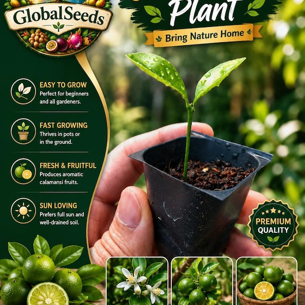 Live Calamansi Kalamansi Calamondin Citrus Plant SHIPS EVERYWHERE! No State Restrictions!