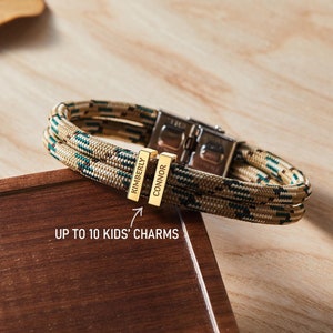 Personalized Bracelet for Dad, Gift For Dad, Dad Bracelet with Kids Names, Custom Bracelet For Men, Personalized Bracelet For Men