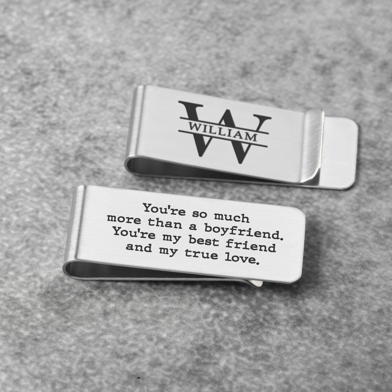 Money Clips for Men Custom Money Clip Anniversary Gifts Etsy