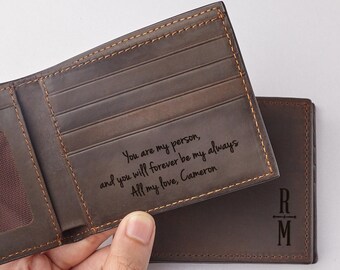 Cartera Grabada Cartera De San Valentín Cartera De Hombres - España