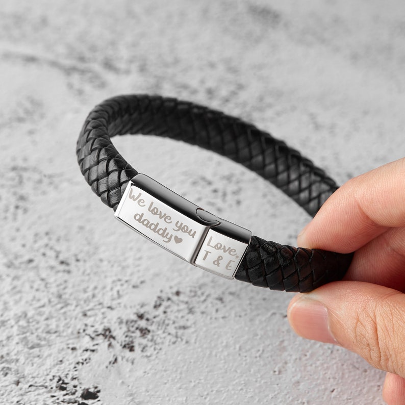 Papa Armband personalisierte Armband für Männer Papa Etsy