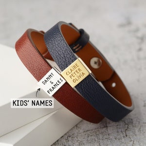 New Dad Bracelet, Fathers Day Gift For New Dad,First Time as Daddy Bracelet,New Daddy Gift,Dad Bracelet With Kid Name,Dad Gift From Baby Boy image 8