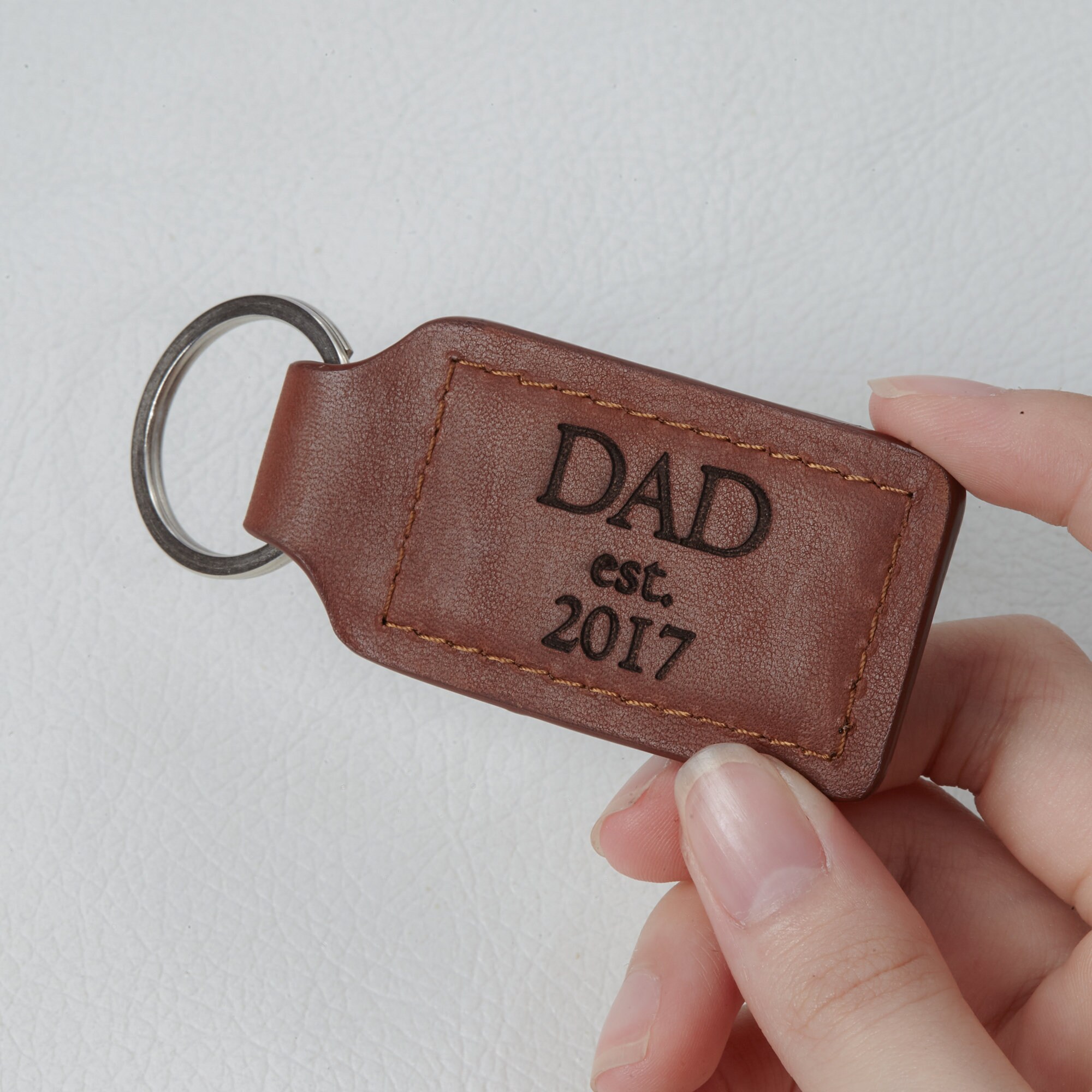 Dads Gift From Unborn Baby New Dad Keychain Gifts For New Etsy