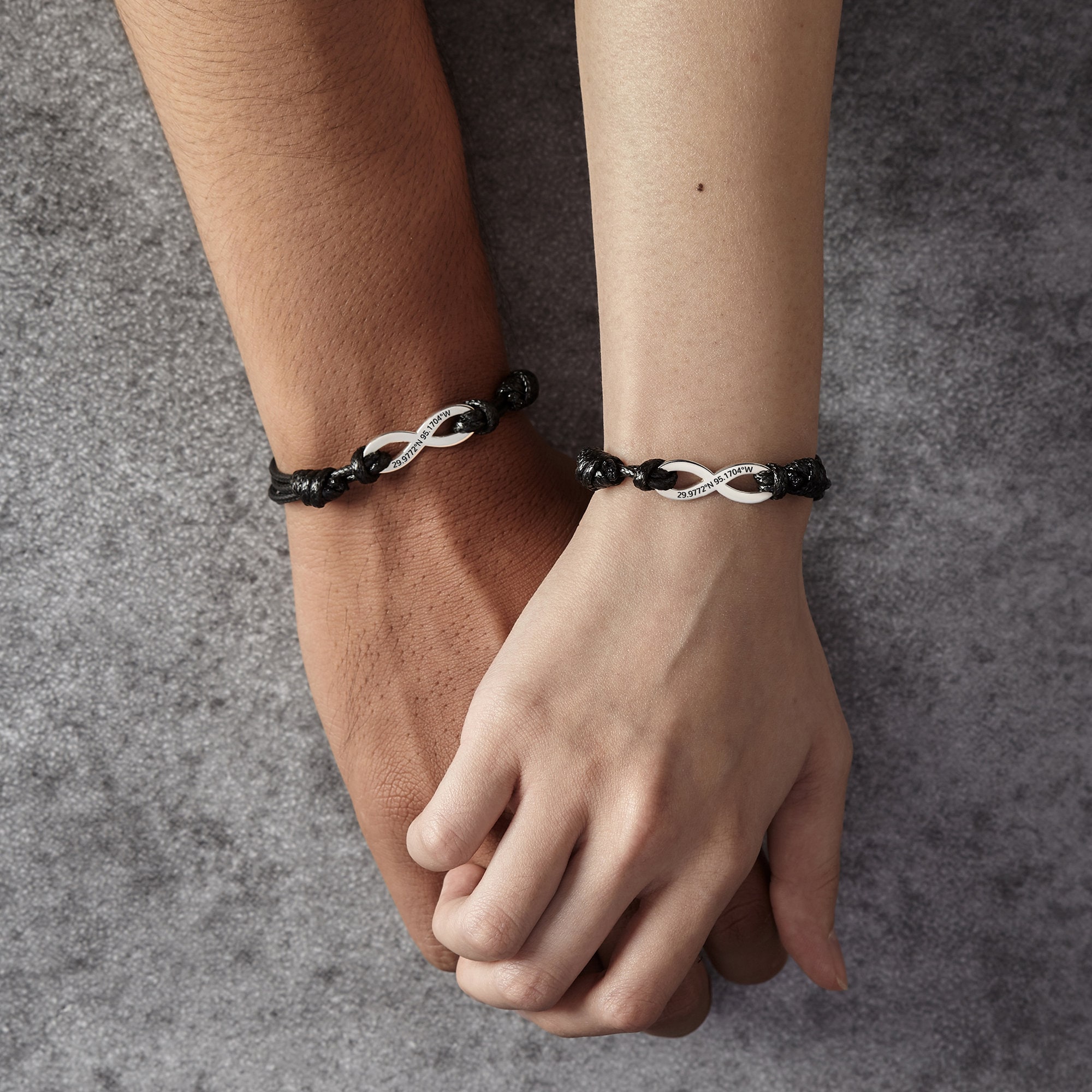 Couple Bracelets- Omnia vincit amor, His and Her Bracelet, Inspiration