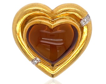 Tiffany & Co Paloma Picasso Heart Brooch