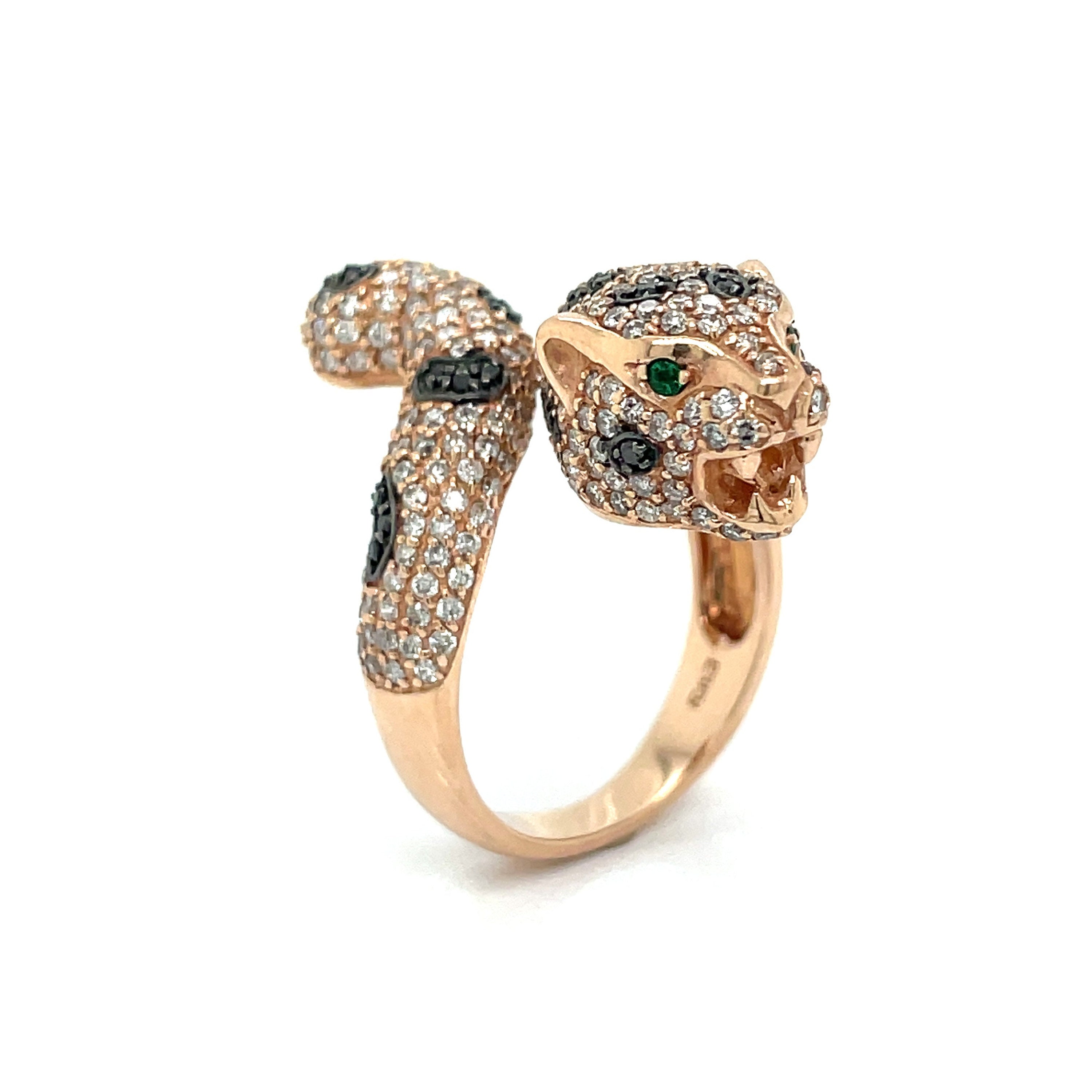 Effy rose gold panther ring deals