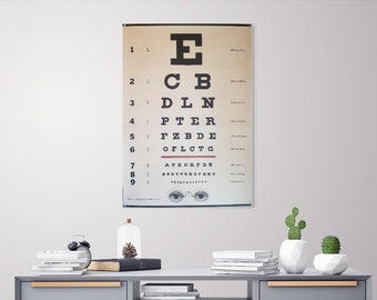 Eye Chart Doctor S Office