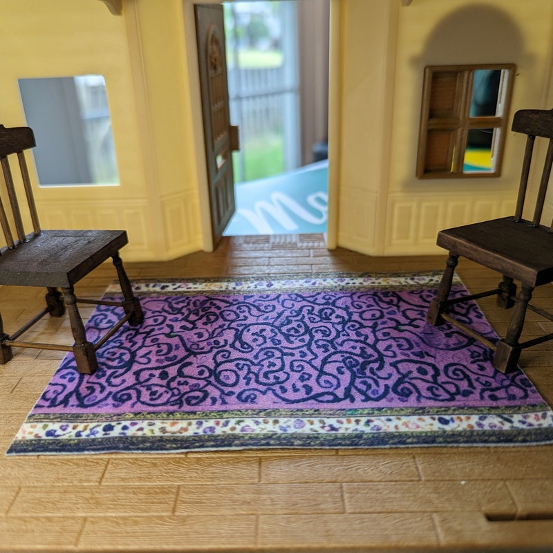 1:12 Scale Persian Rug - Etsy