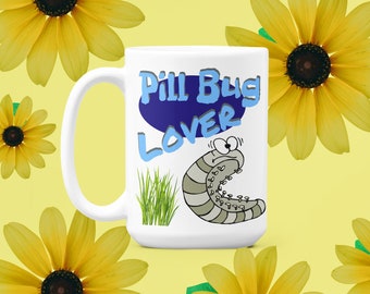 Pill Bug Isapod Coffee Mug by Jolene Sugarbaker