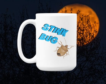 Stink Bug Coffee Mug by Jolene Sugarbaker