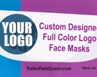 Custom Photo or Logo Fashion Face Mask