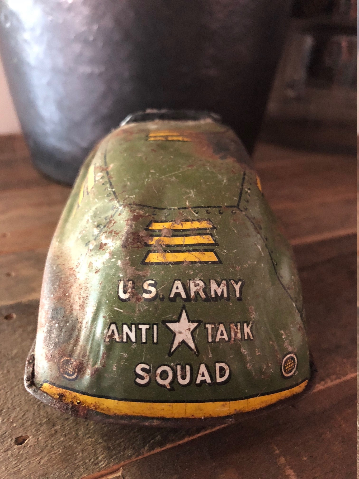 Vintage US Army Anti-tank Squad Antique Car Made by | Etsy
