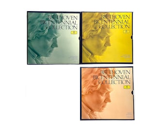 Vintage Beethoven Bicentennial Collection - Volumes I, II, IV - Symphonies and Overtures, Concertos, Piano Sonatas