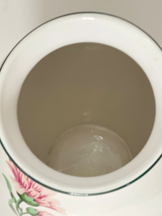 Vintage 1960s Tiffany & Co Retired Sintra Floral Vase Hand Painted