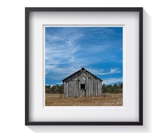 Elk Shack - Framed Fine Art Rustic or Western Photography - Dwell Decor - FREE Shipping!