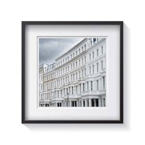 London White - Framed London England Architecture Fine Art Photography - DwellDekor - FREE Shipping!