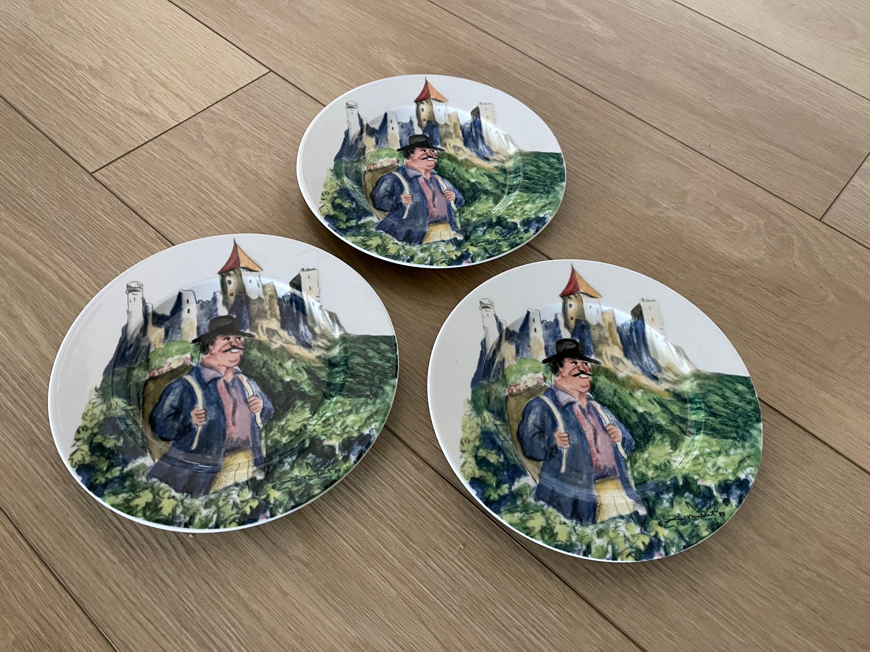 Williams Sonoma Guy Buffet お皿4枚セット Set of 4 Plates 7 3/4
