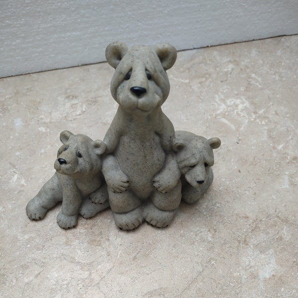 Quarry Critters, Billy & Friends, Second Nature Designs, Sculpture 2000, Knick Knack, Home Décor