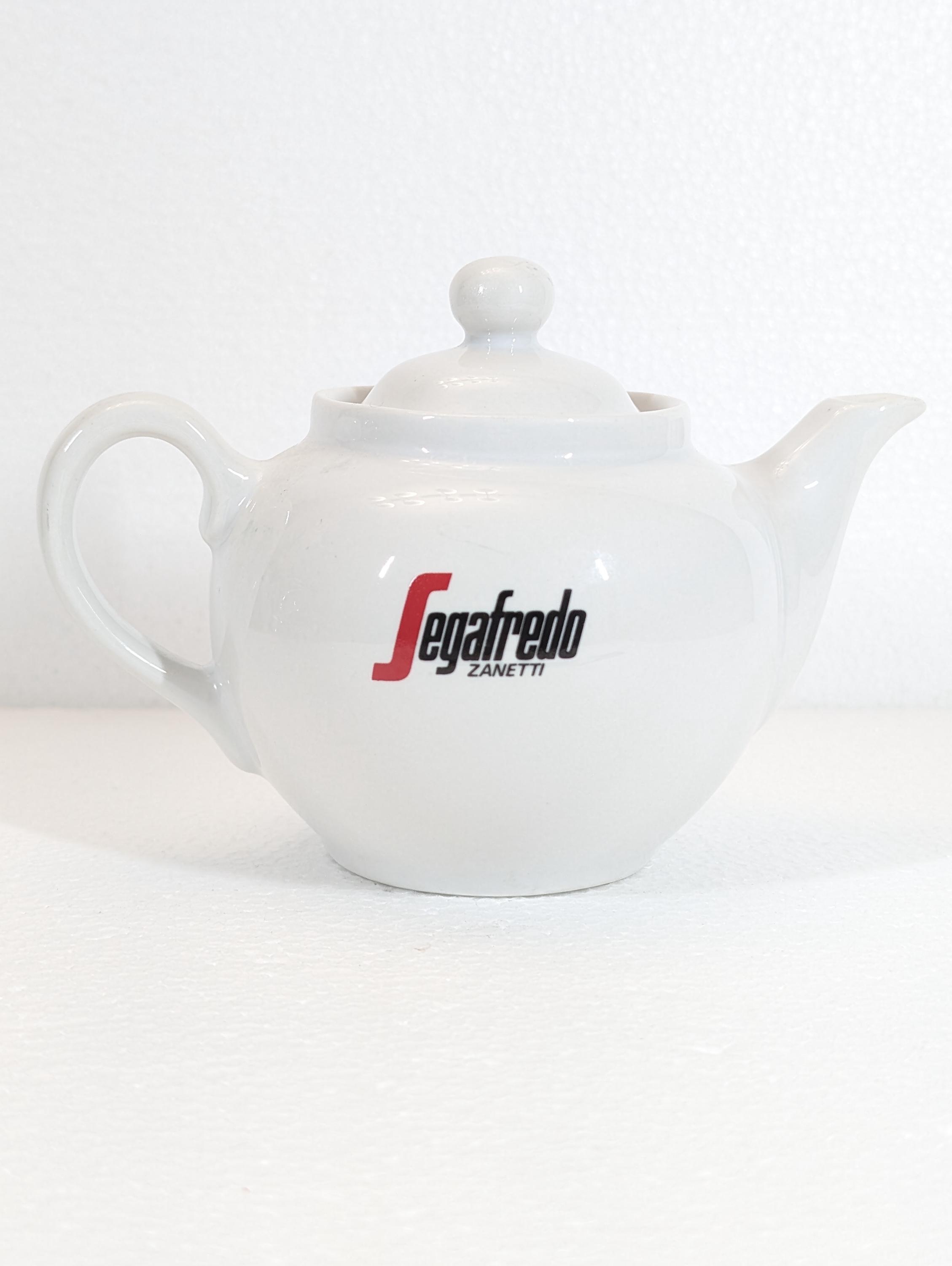 Segafredo Zanetti Espresso Brewing Pot, Made in Italy, Ceramic Kettle Pot, Kitchenware