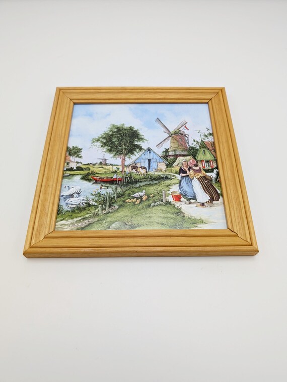 タイル 壁掛け 額絵　オランダ タイル 壁掛け 額絵 オランダ 楽天市場】アートタイル フレーム