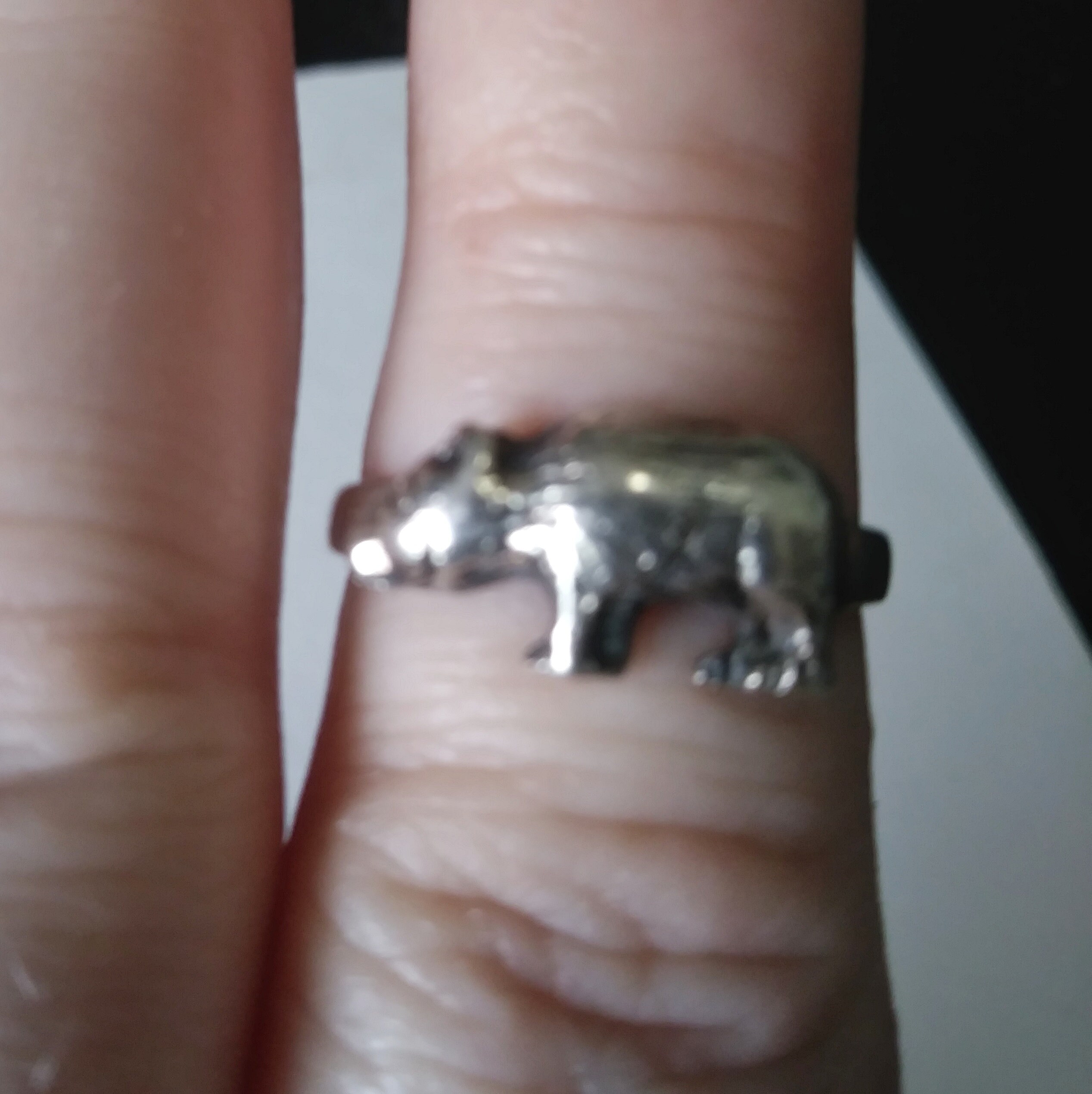 925 Sterling Silver Bear Ring / Silver Ring / Sterling Silver - Etsy UK