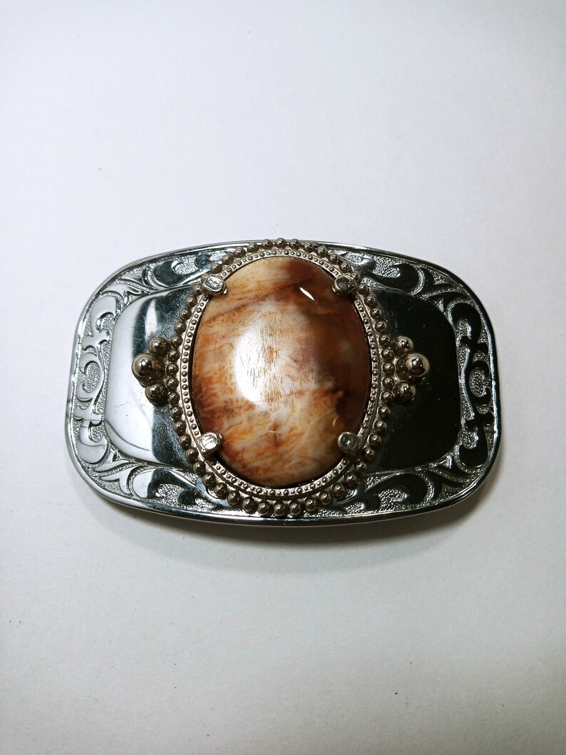 agate belt buckle