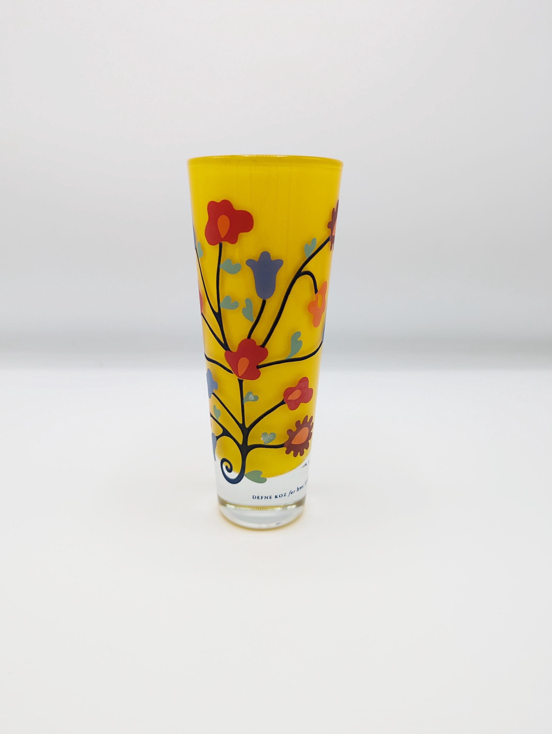EGIZIA 花柄 ガラス グラス ハンドメイド Made in Italy Egizia glass vase - Etsy 日本