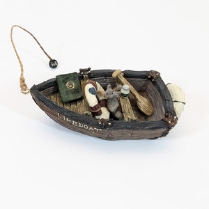 Boyd&#39;s Bears & Friends, F.o.B. Special Issue, Noah&#39;s Life Boat, Figurine