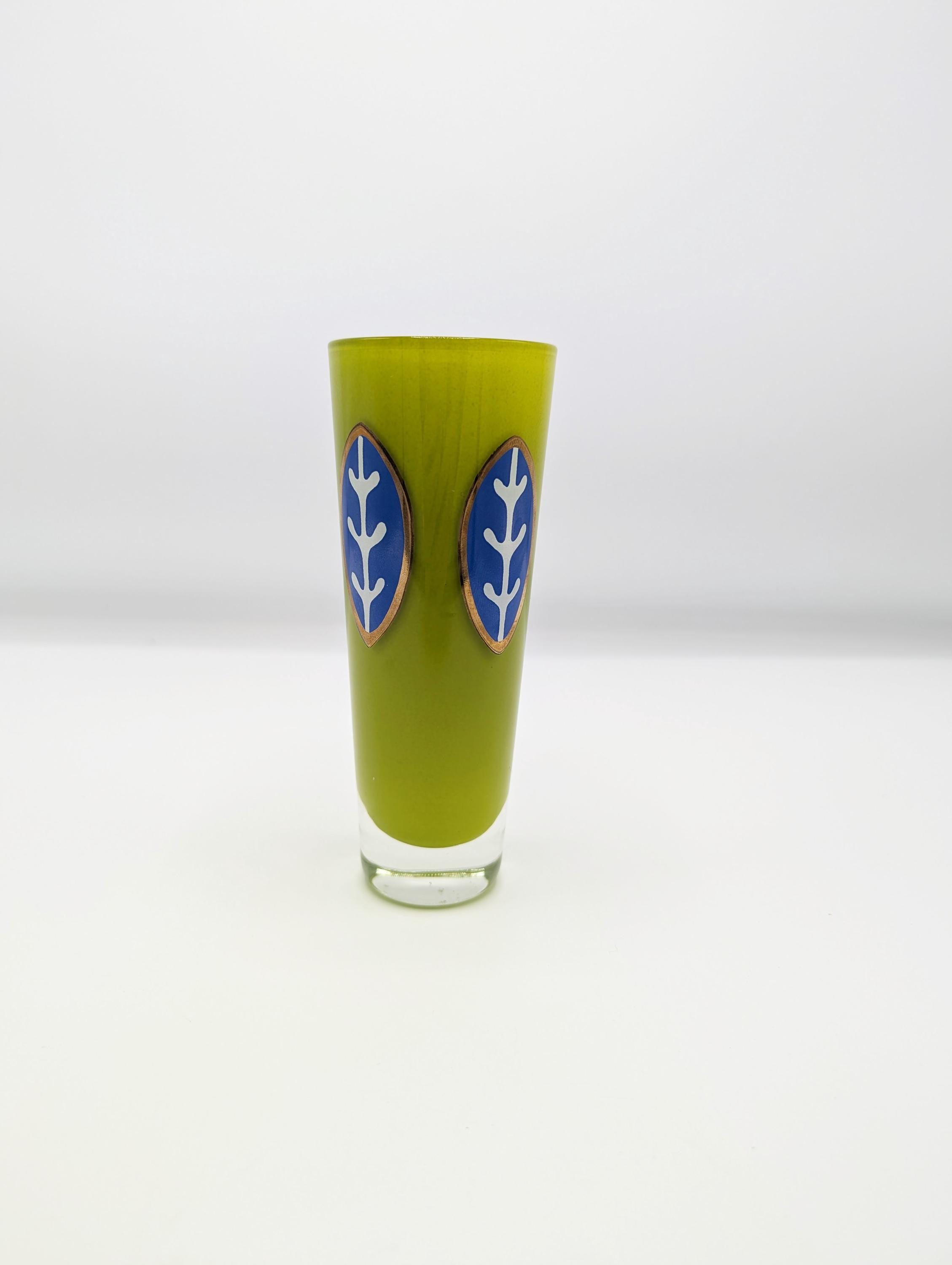 EGIZIA 花柄 ガラス グラス ハンドメイド Made in Italy Egizia glass vase - Etsy 日本