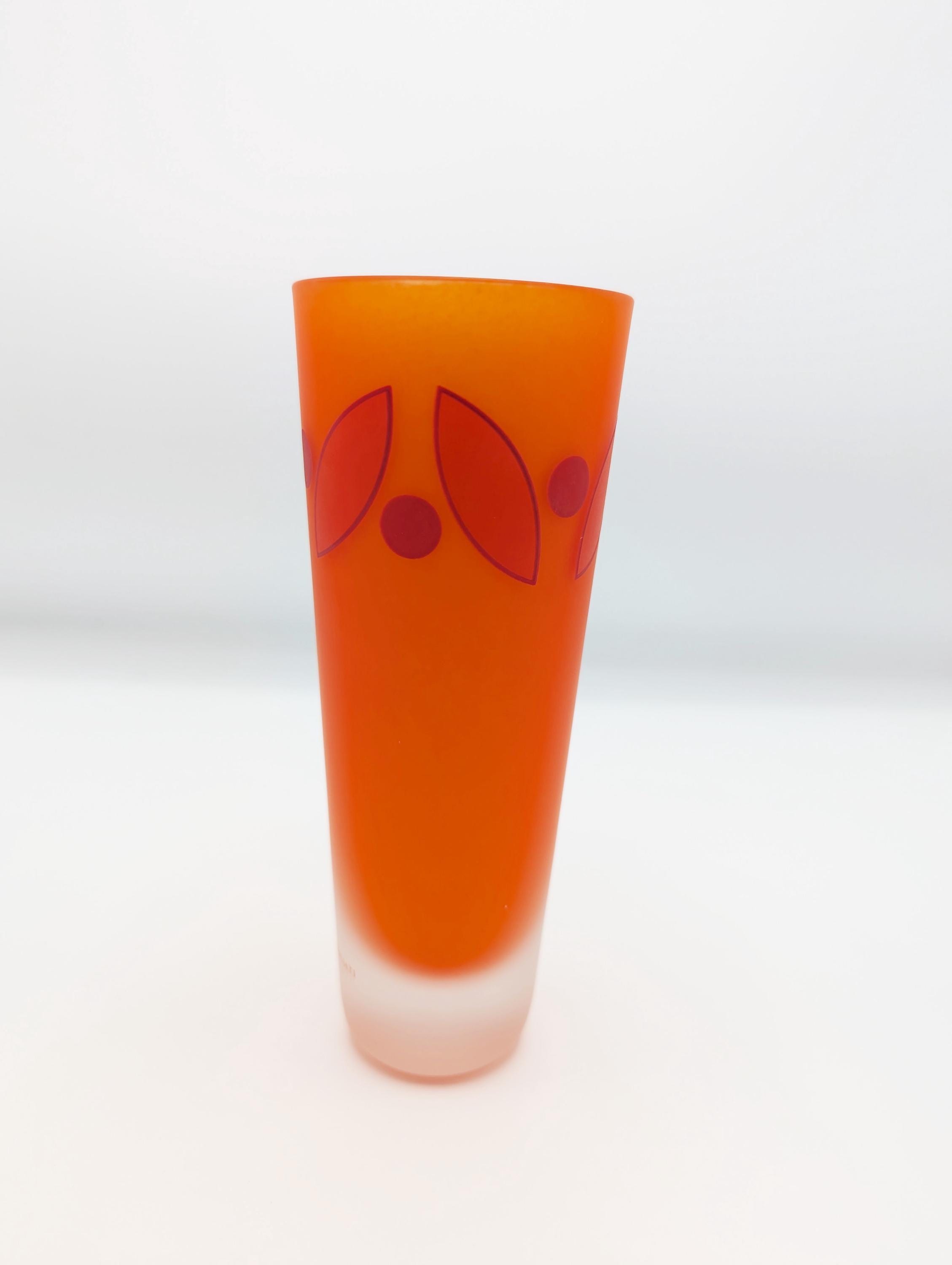 EGIZIA 花柄 ガラス グラス ハンドメイド Made in Italy Egizia glass vase - Etsy 日本