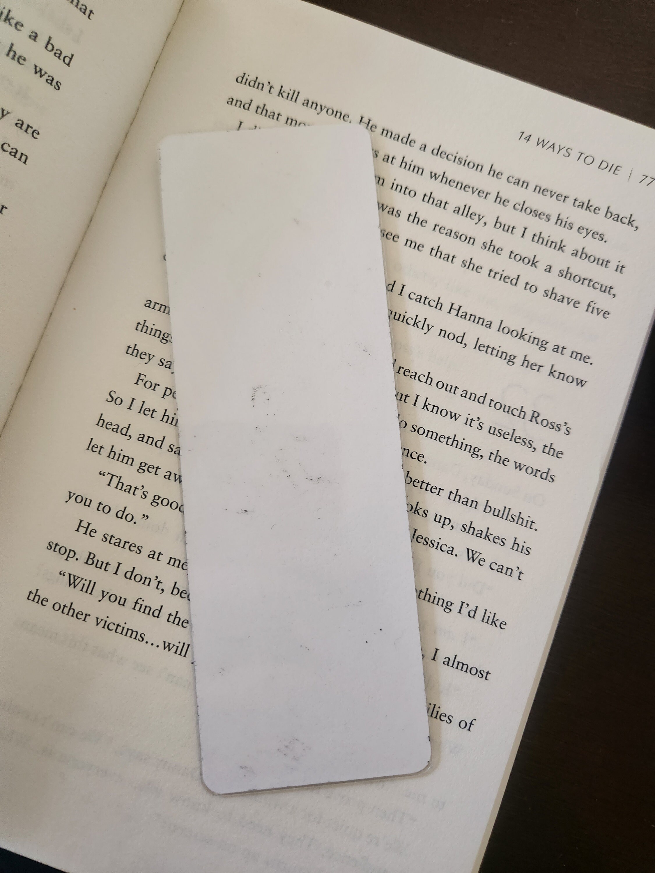 Black and White Abstract Book Mark - Etsy