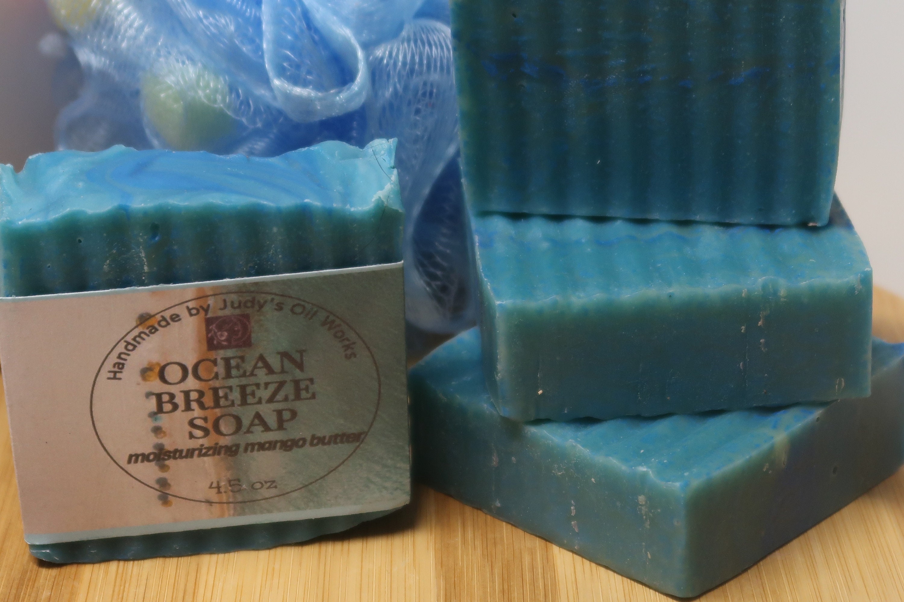 Handmade Soap Ocean Breeze strong Fresh Scent Bar Soap Etsy