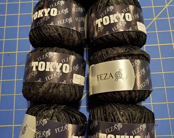 Color 326-3 Skein bundle for knitting 3 Art Yarn FEZA CARNEVALE YARN crocheting and craft projects