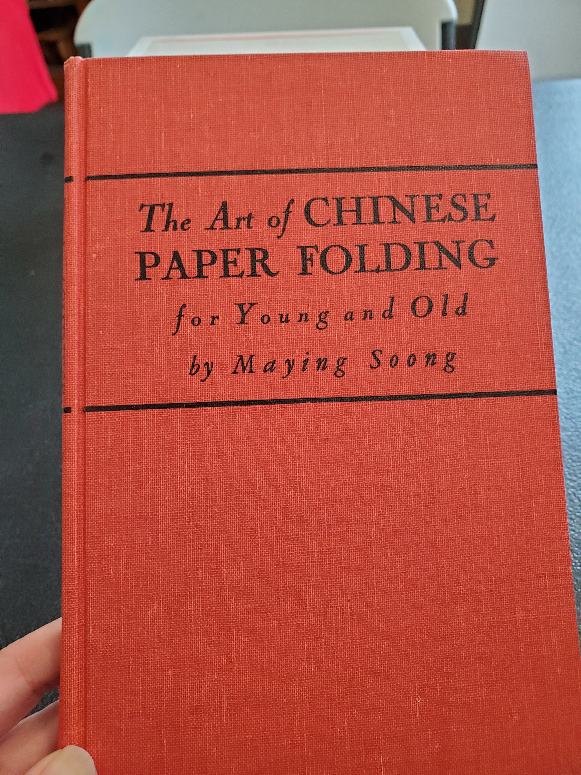 The Art of Chinese Paper Folding For Young and Old by Maying Etsy