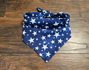 4th of July Dog Bandana, Dog Bandana, Dog neckwere, Dog gift,Pet Bandana. Star Bandana.