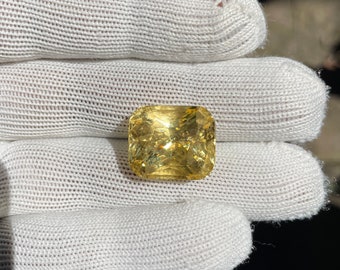 42.0 CT Yellow Sapphire(Natural Unheated) ID- SS001472