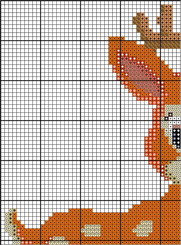 Deer Cross Stitch Pattern PDF Pattern Digital Download
