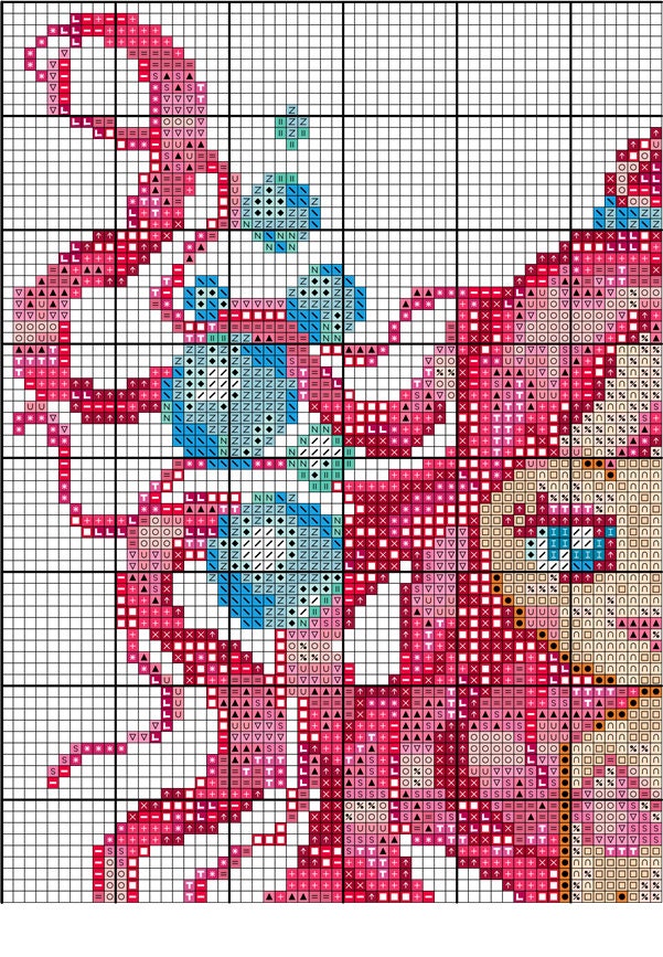 Mermaid Cross Stitch Pattern PDF Pattern Digital Download Counted Cross ...