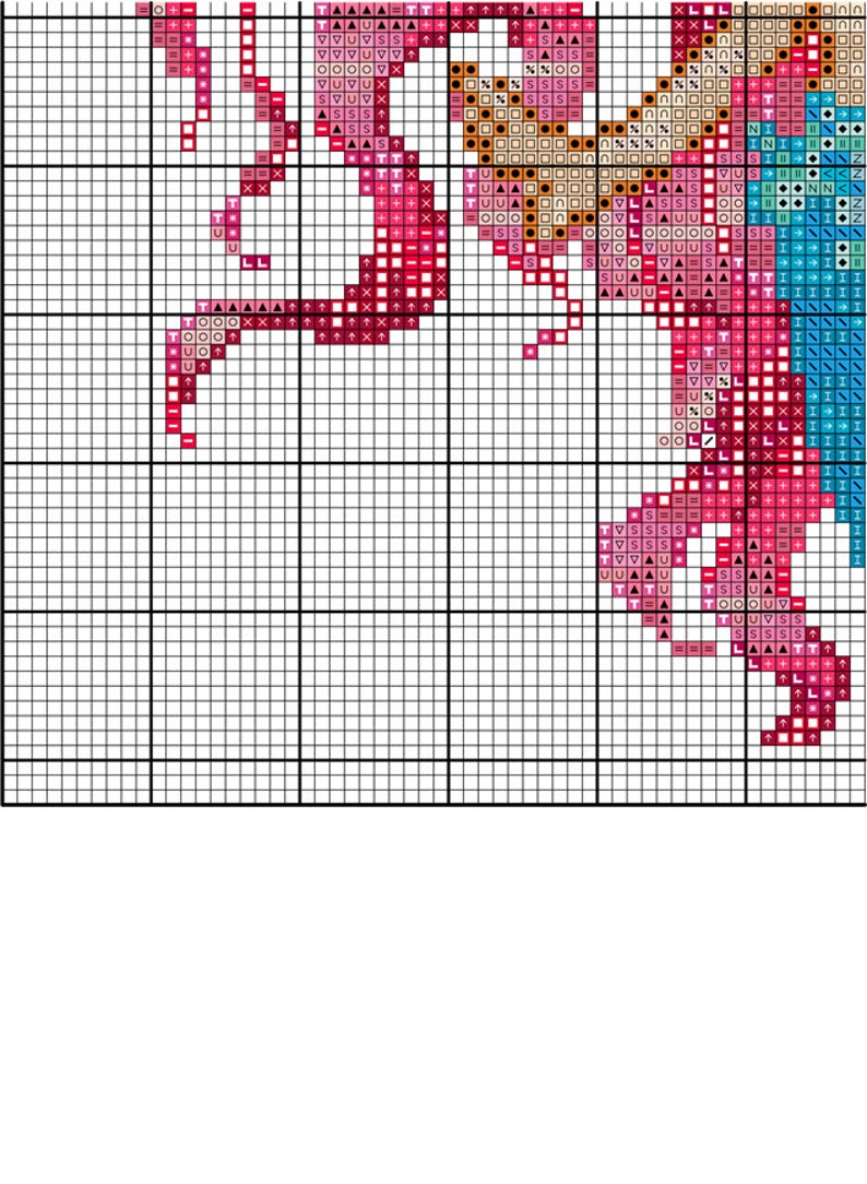 Mermaid Cross Stitch Pattern PDF Pattern Digital Download | Etsy
