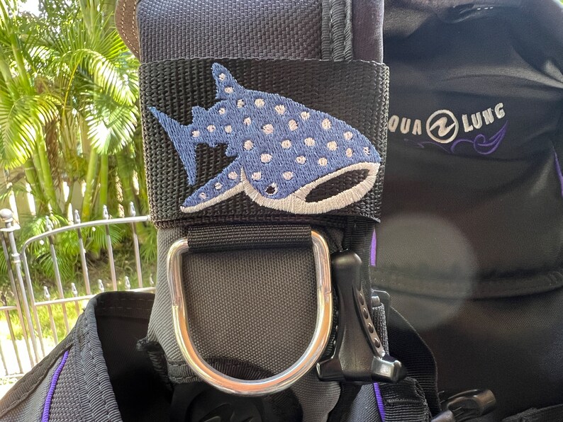 Whale Shark BCD Identification Tag Scuba Diver Gift Made Etsy