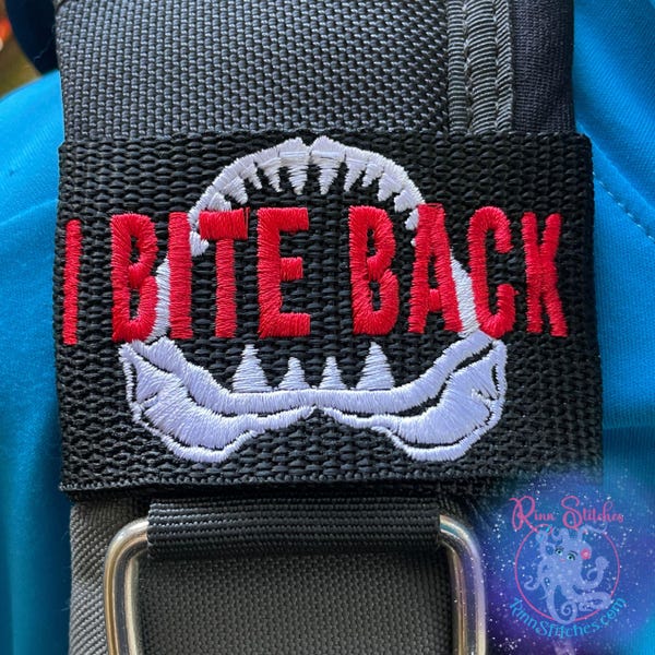 Shark Tooth BCD Tag: Scuba Diver Gear Identification, Made on Maui