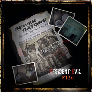 8 x 10 Resident Evil 7 FILE Prop-poster